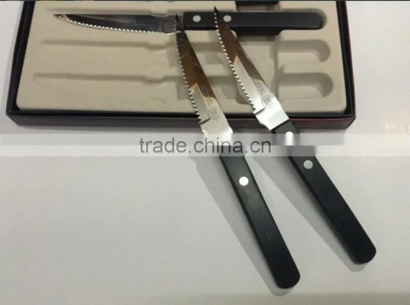 6pcs steak knife BBQ devil