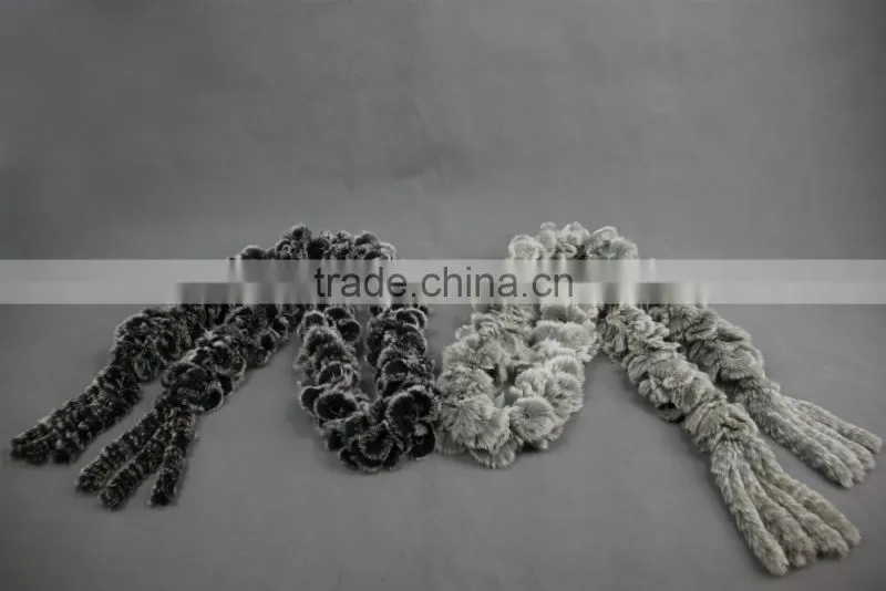 High Quality Knitted Rex-Rabbit Scarf