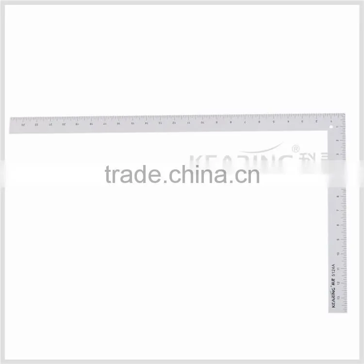 Kearing brand 24"&60cm center finding L square metal ruler,metal garment dressmaking L ruler,#5324A