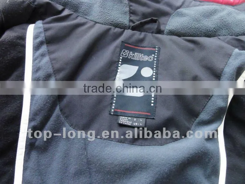 Men Soft shell jacket outdoor clothing with Waterproof & Windproof