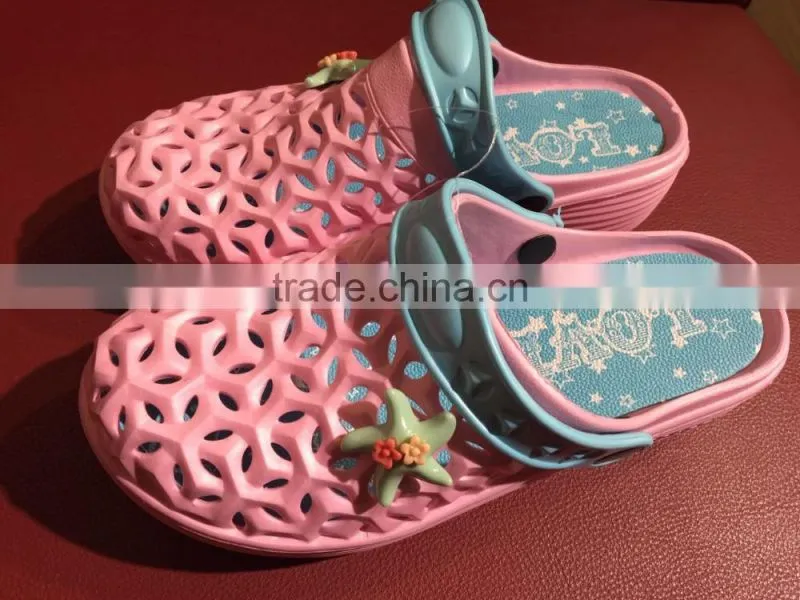 GZY sweet indoor outdoor and beach plastic slipper