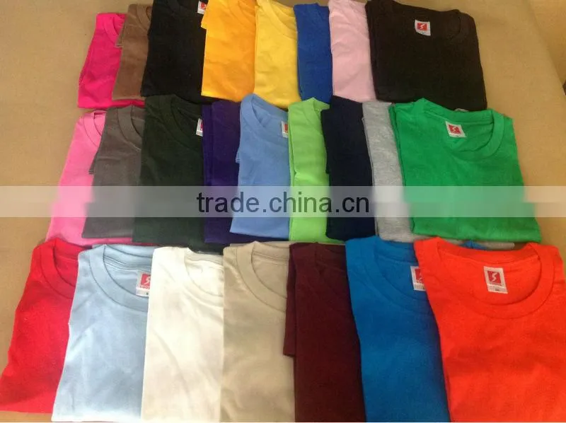 100% cotton Wholesale Blank T shirt