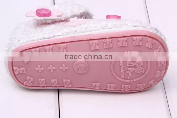 2014 wholesae Baby toddler shoes Baby soft bottom shoes with rubber soles for outdoor shoes