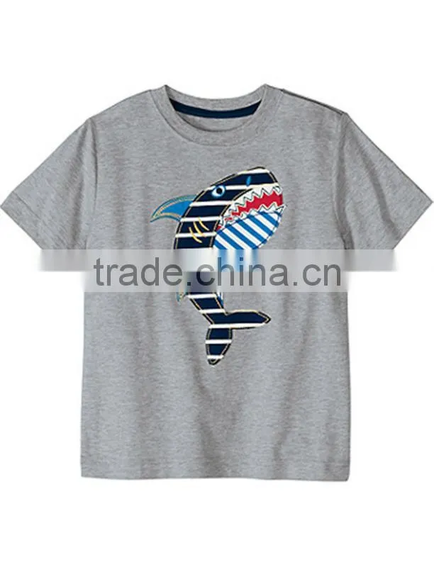 BOYS EMBROIDERED T SHIRT