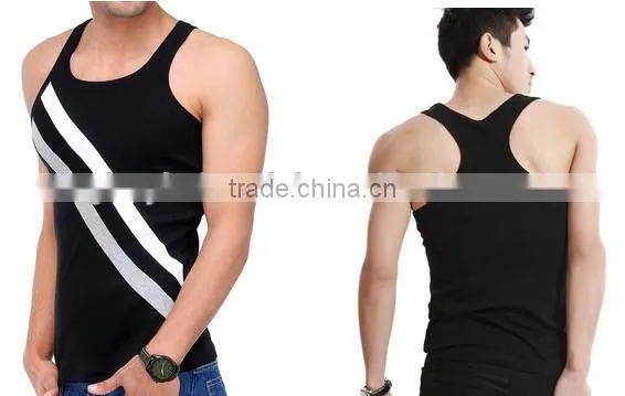 Top quality factory sale gym vest supplie tank top men