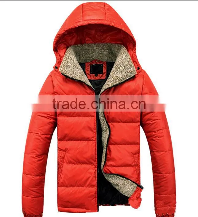 mens high quality shiny down jacket