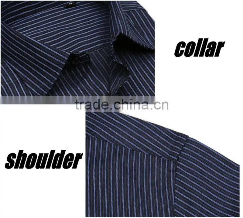 HOTSALE NEW FANCY DESIGN MEN'S STRIP SHIRT SIZE S-2XL