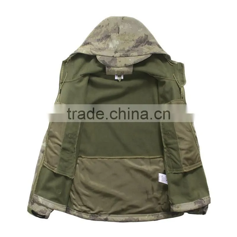 2017 Hot Sale Camo Wholesale Softshell Jacket