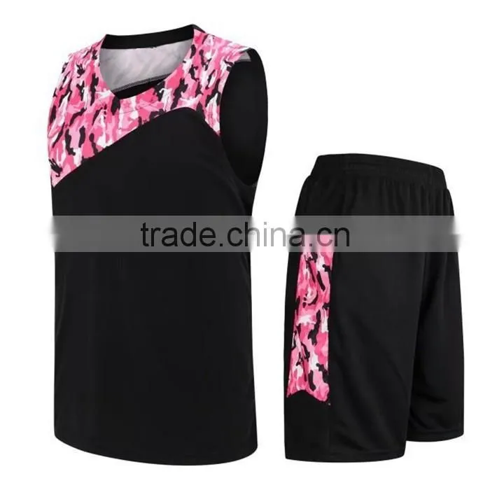 Cheap reversible sport uniform basketball jersey in basketball wear