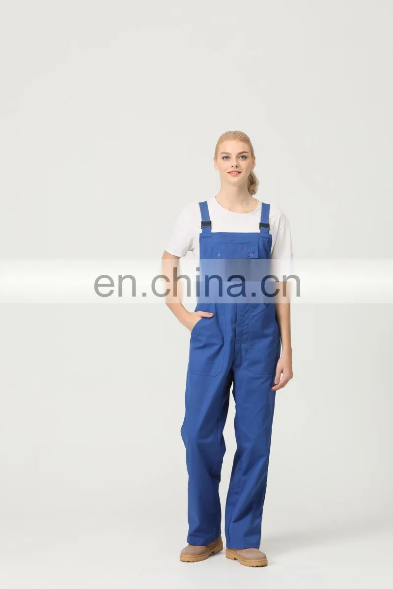 Classical Blue Style Customized Bib and Brace Overalls