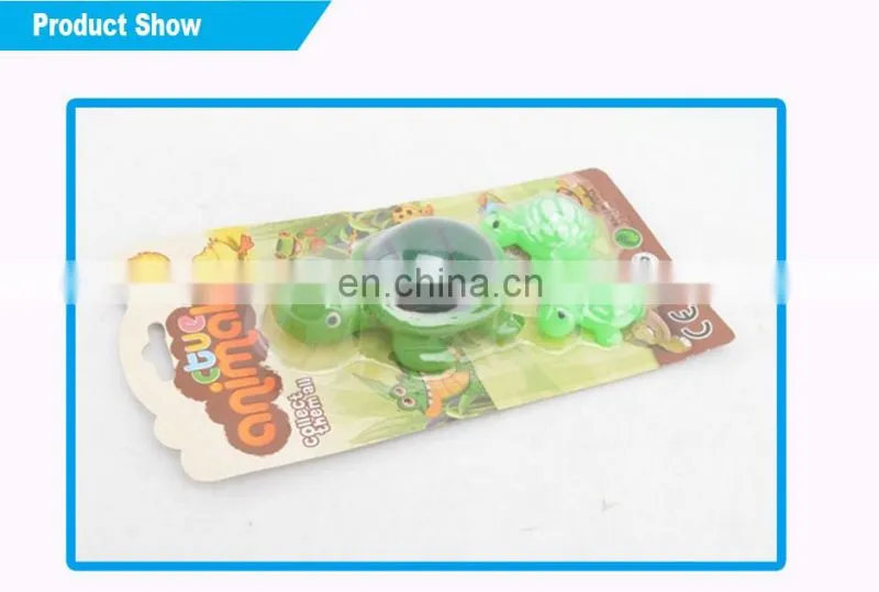 PVC free soft tortoise set cartoon animals for kids
