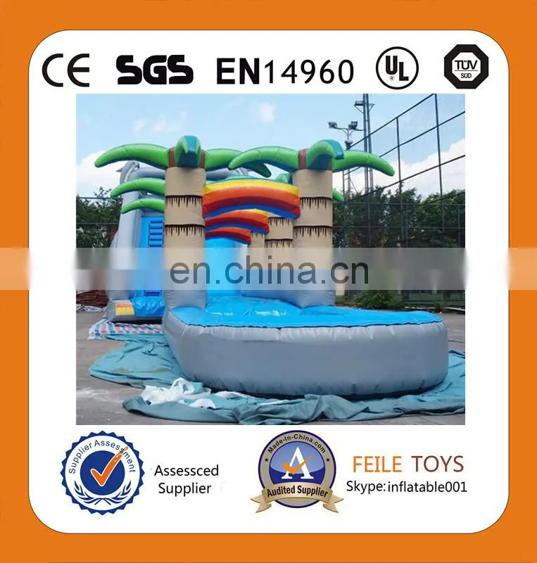 2014 New jumping castle inflatable slide/giant inflatable slide