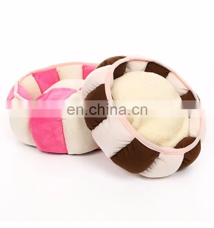 2016 new stlye Anti peel pumpkin fossa pet bed