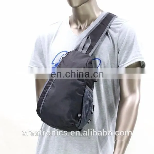 Unisex School Backpack Bags Nylon Chest Bag For Students Sublimated Sling Bag