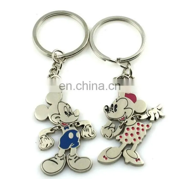 Cheap Custom Keychain Souvenir Key Holder Custom LED Light 3D LED Keychain