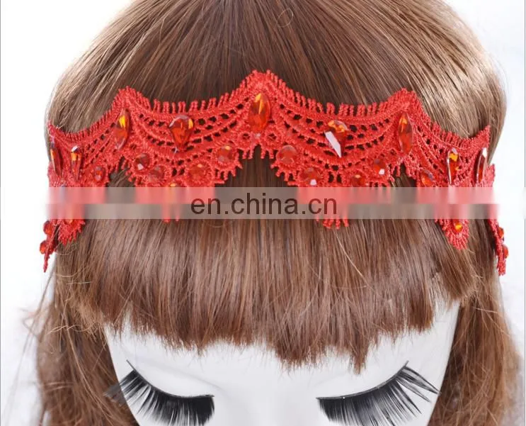 Wholesale hair bands lace girls hair bands for women headbands 2016