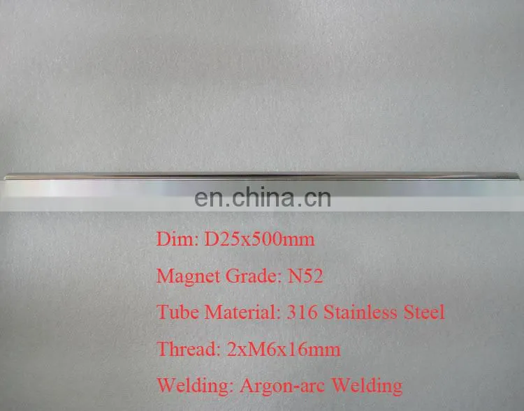 Iron rods for construction/neodymium rod magnet