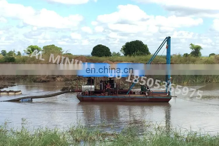 Flushing Sand Suction Dredger China Factory Low Price For Sell