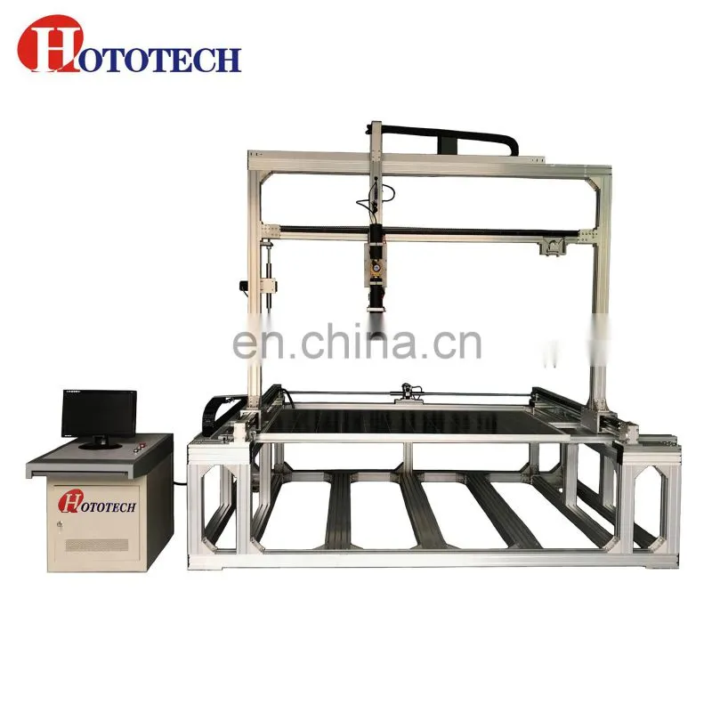 Solar panel ice ball impact testing machine/Clash testing machine/Solar panel testing machine with IEC61215-2:2016 standard