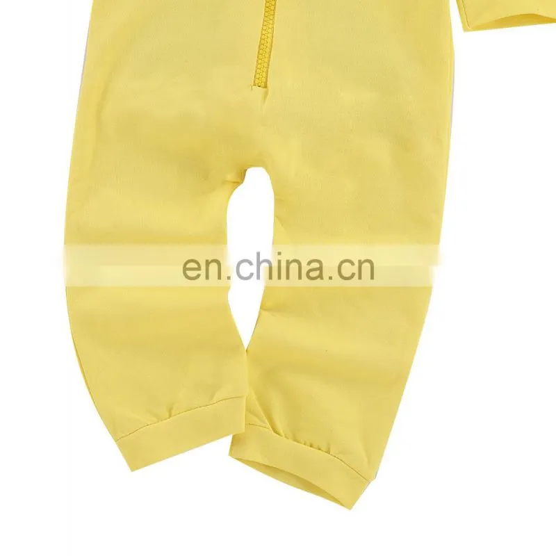 Girl Boy Rompers One-Piece Garment Yellow Winter Baby Romper
