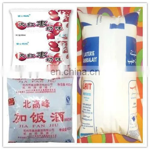 Electric vertical liquid filling liquid packing machine for juice filling sealing