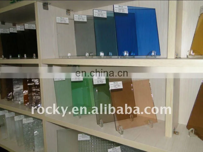 4.0MM TO 12.0MM mixed thickness clear and tinted float glass and reflective glass