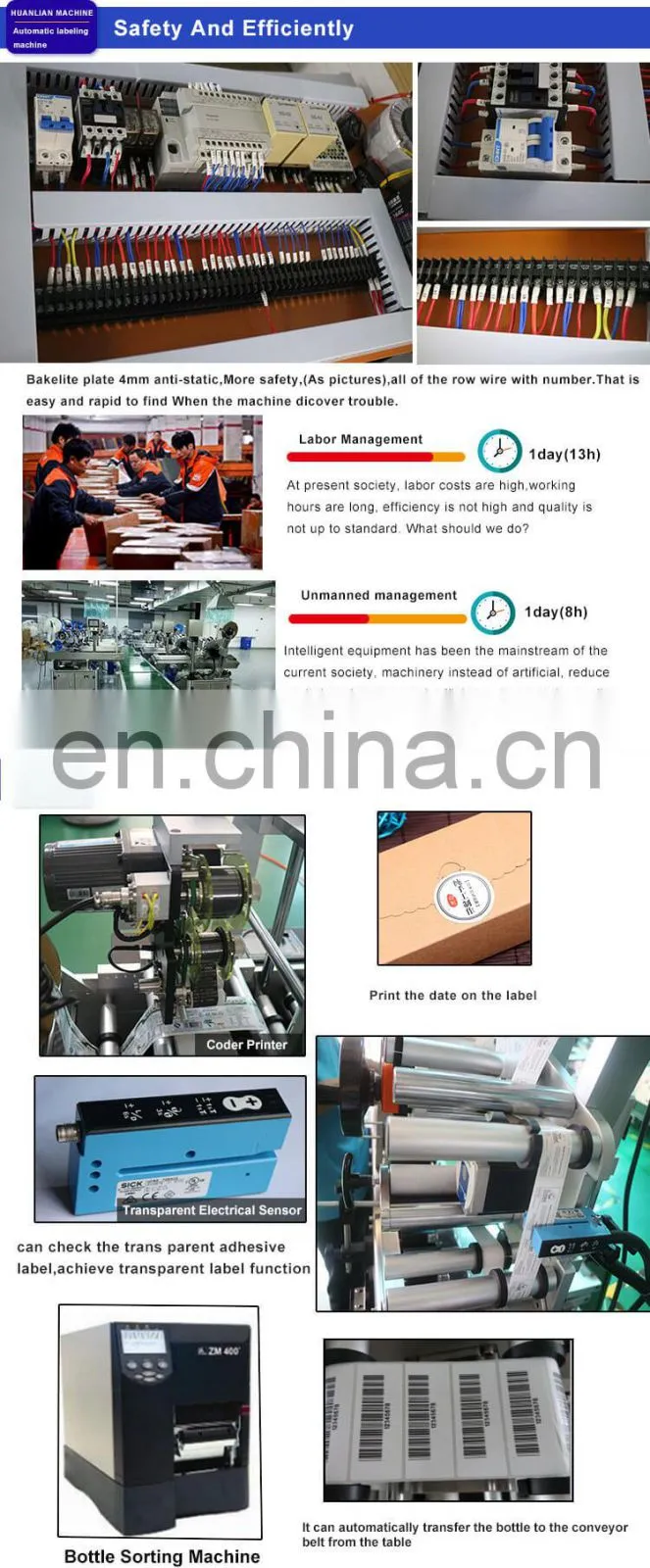 Plastic Bag Automatic Labeling Machine, Letter Bags Labeling Equipment