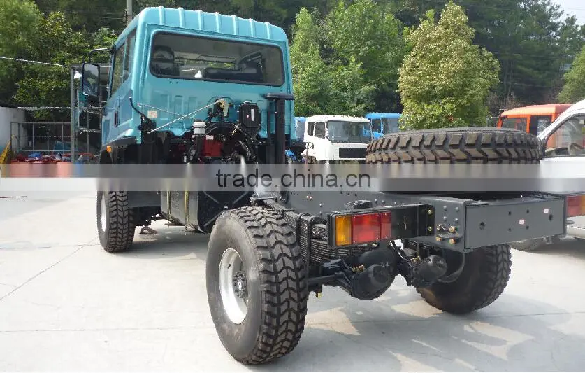 Dongfeng EQ2091GJ 4x4 off road truck chassis lwr