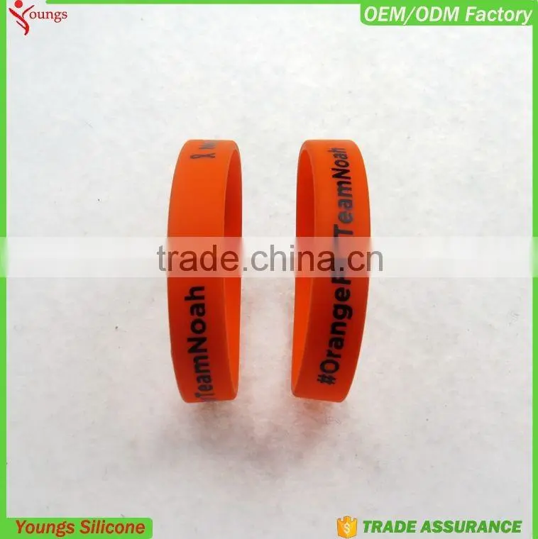 Fashion Bracelet Silicon Bracelet Rubber Silicon Bangle Custom Words Bracelet Men Jewelry