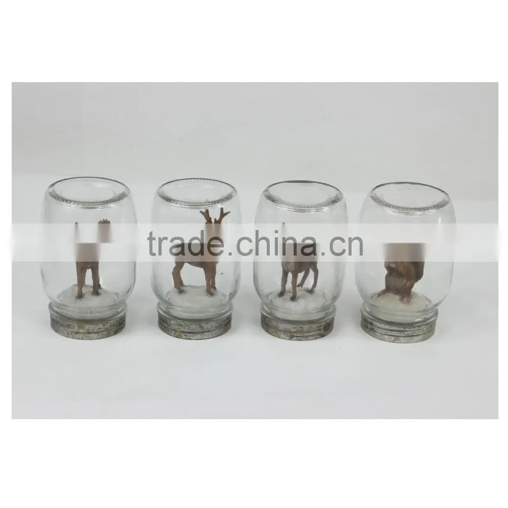 Squirrel Ceramic Decoration,Animal Glass Decoration,Handstand Glass Decoration