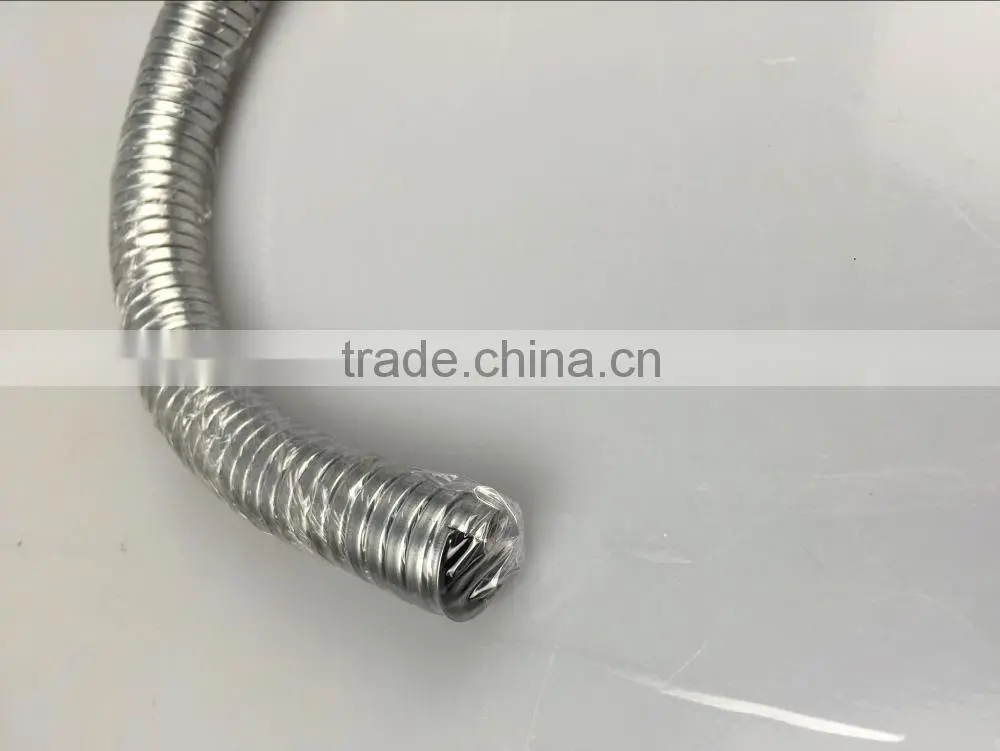 double interlock stainless steel conduit