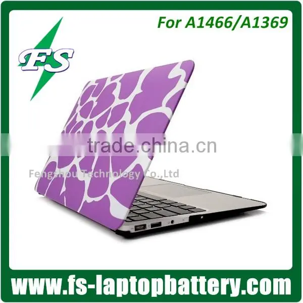 Purple ultra slim transparent cover case for Macbook Air/Pro/Retina 11" 13" 15" crystal hard case cover for Macbook Air/pro 13"