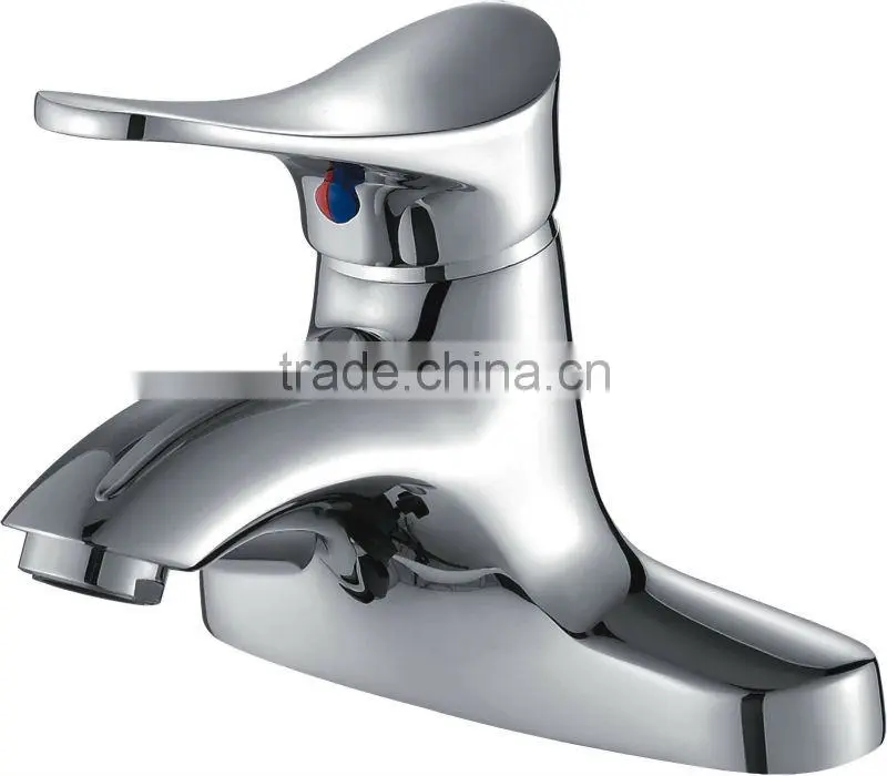 Deck Mounted Single Handle 2 Holes Basin Faucet Mixer Tap KL-3322