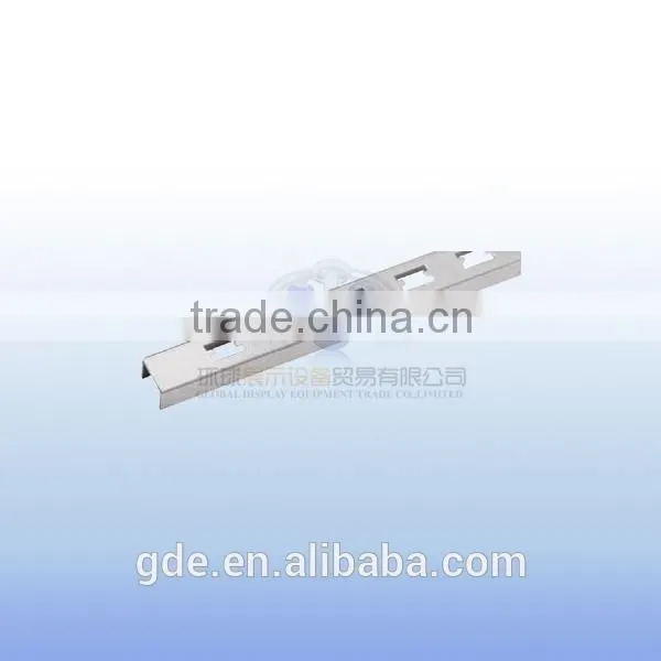 single hole metal chrome slotted stripping