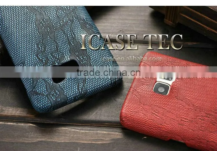 2016 New smart Phone Case for samsung note 5, Snake Pattern Phone Back Cover for galaxy note 5
