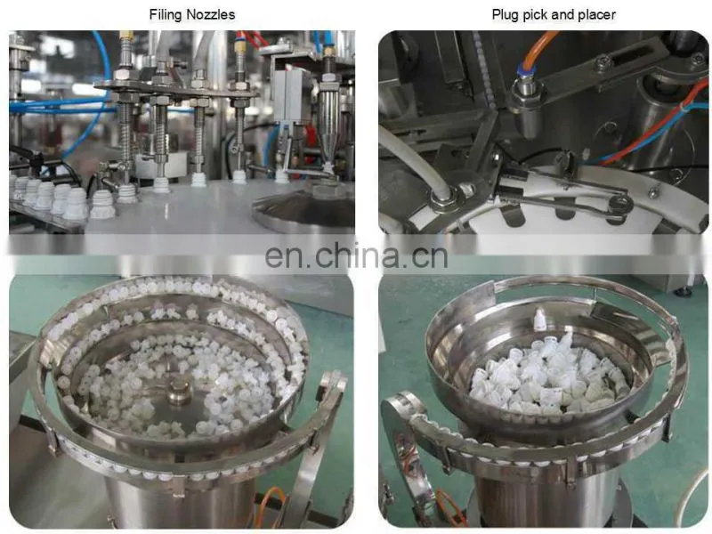 Automatic eye drops, nasal drops, ear drops filling machine