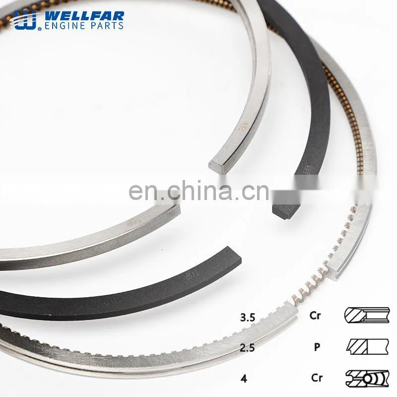 4181A026 Tractor serie machine engine part 100mm piston ring 80094191/4181A026