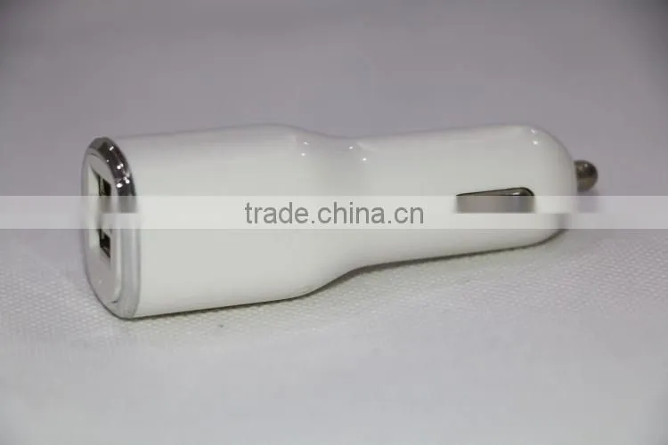 Premium car charger dual USB 2.1A auto charger have 5v 2.1Amp 2.1A output with premium design