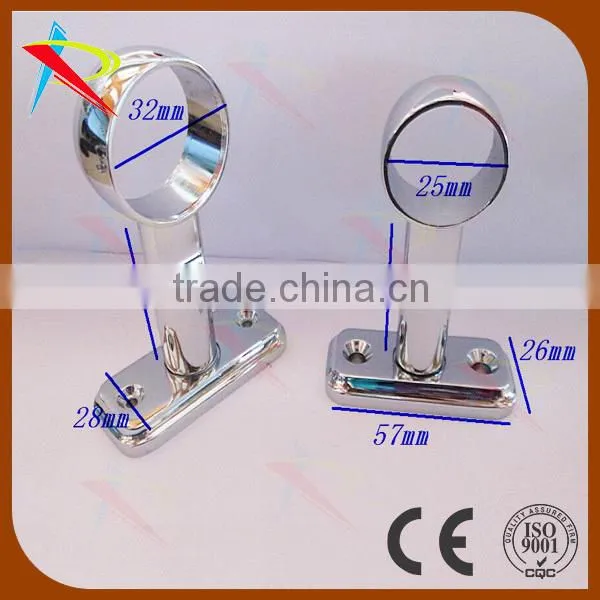 gold shower curtain brackets /wardobe brackets