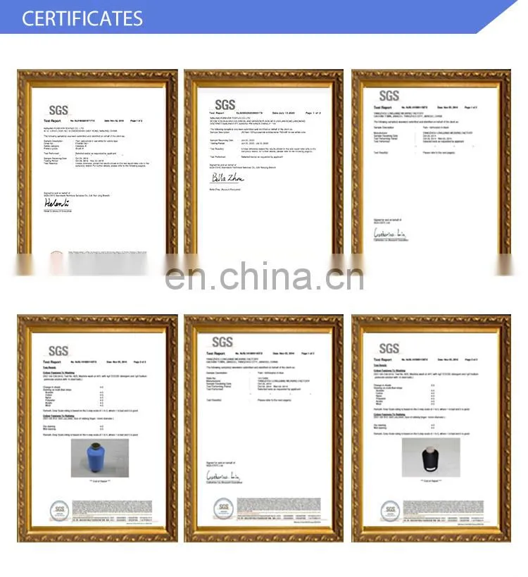 Hot Selling Recycled Raw White 100% Polyester Sewing Thread For bags shoes mattress quilting