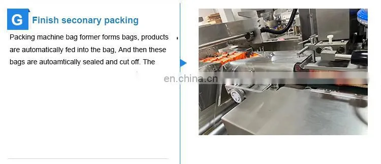 Cup cake automatic feeding collating plastic bag single pack multipack pillow packaging machine line