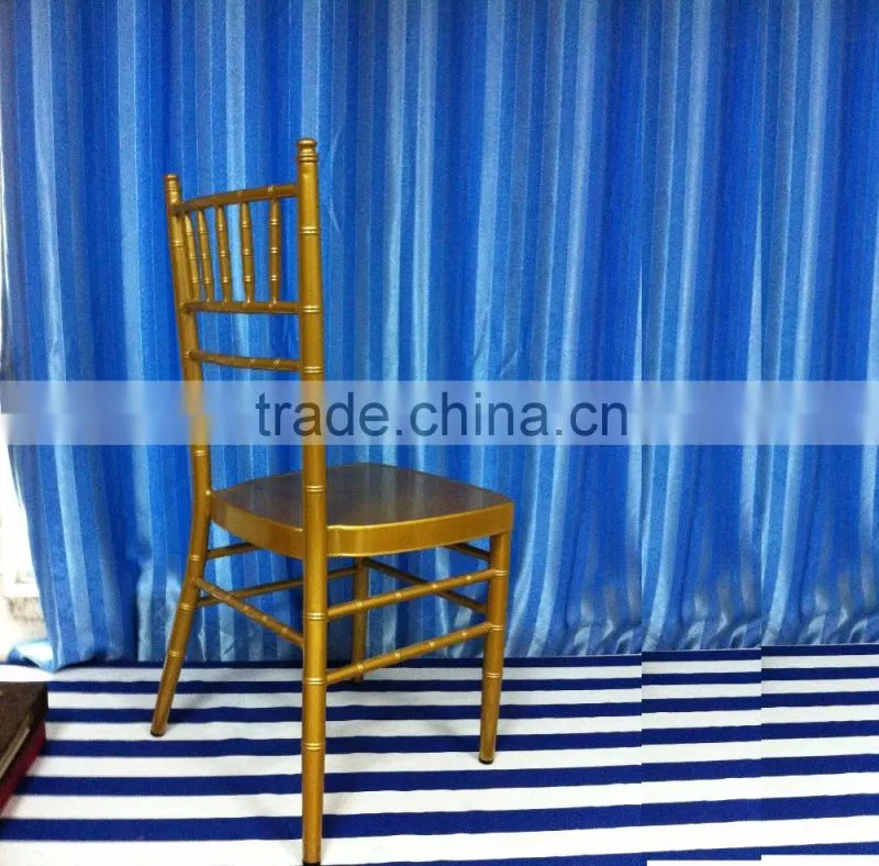 Sample classic design colorful Aluminum dining/restaurant chair