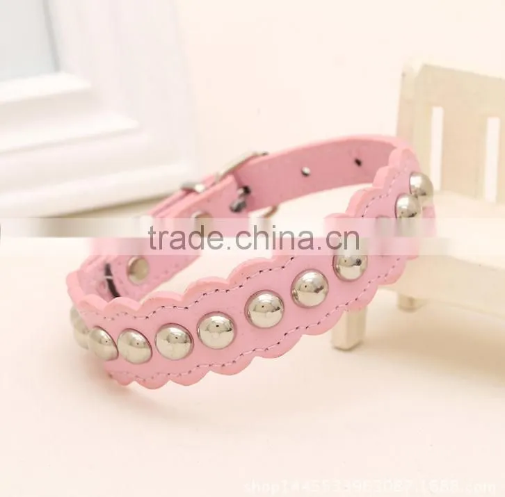 promotional pet products fashion dog collars with diamond
