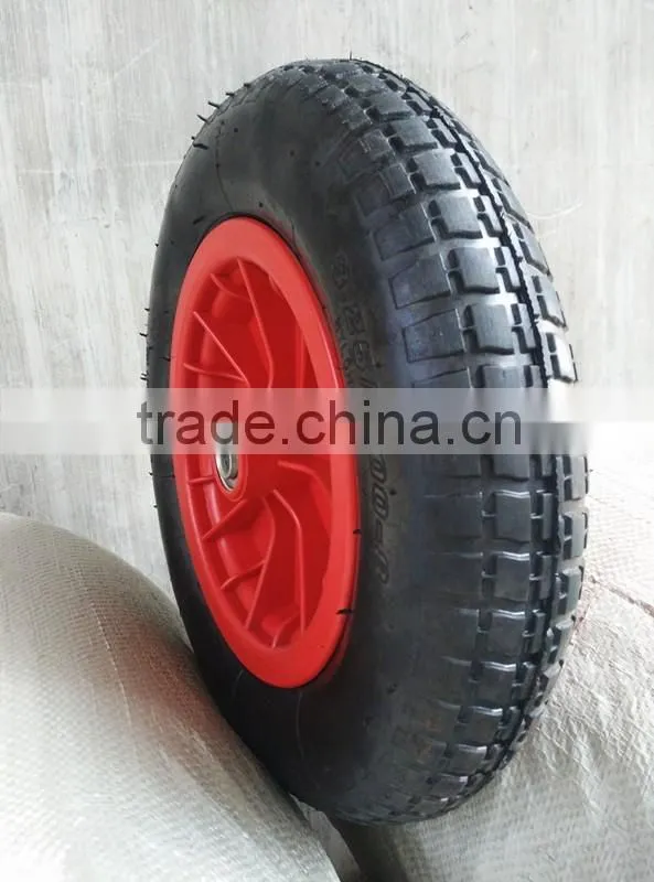 large plastic rim wheels for wheelbarrow 3.00-8