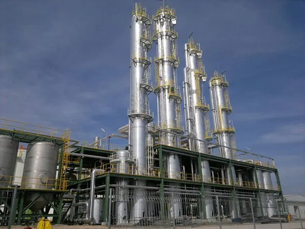 Factory Genyond Turnkey Project Industrial 95%-99.9% Alcohol Distillation Distillery Machine Cellulose Ethanol Production Line