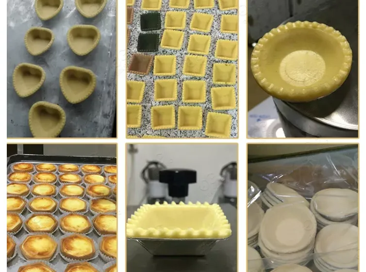 Full Automatic Portuguese Egg Tarts Egg Tart Making Machine