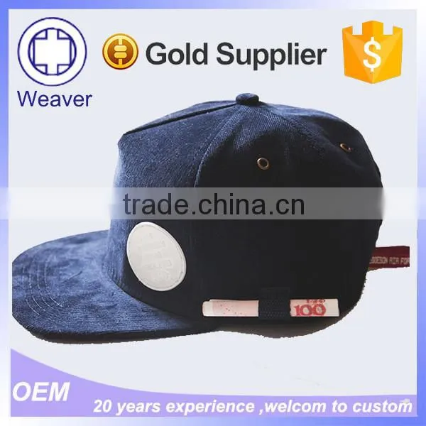 2015 New Products Custom Logo Corduroy 5 Panel Hat Sewing Pattern
