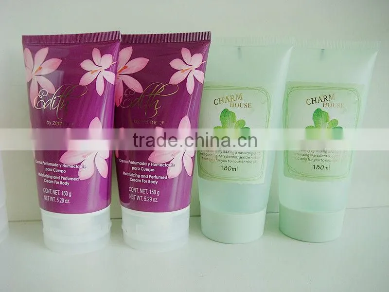 Transparent plastic tube