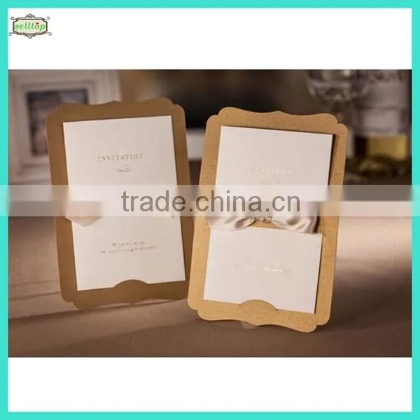 2014 hot sale indian wedding invitation cards