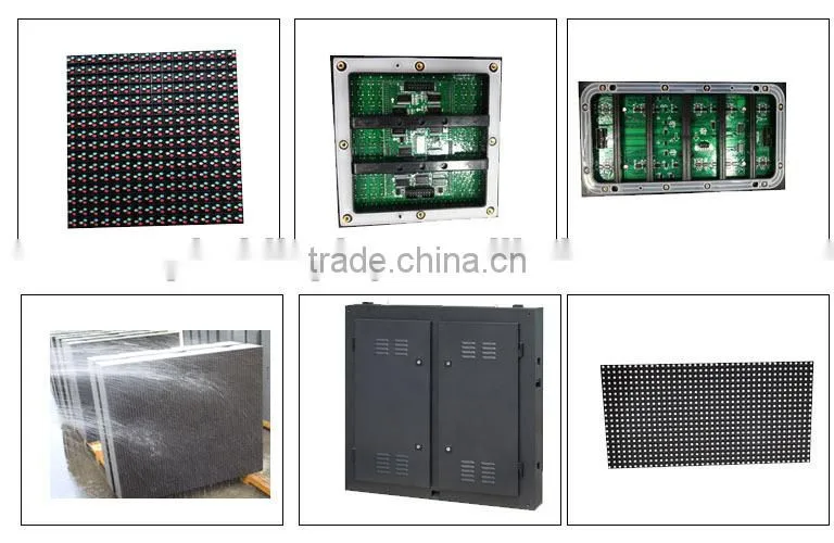 MPLED High quality P6,P8,P10 outdoor full color LED Display Module with good price